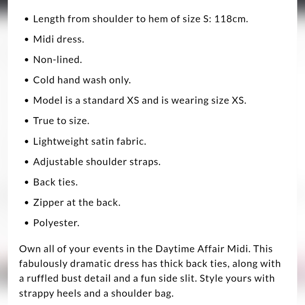 Daytime Affair Midi Dress - Picture 2 of 8
